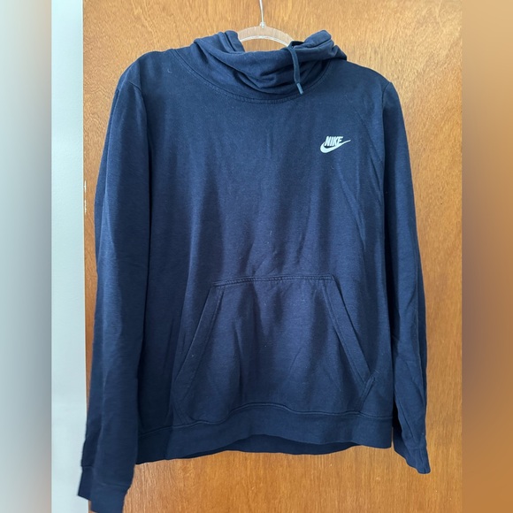 Size L Blue Nike Hoodie - Picture 1 of 3